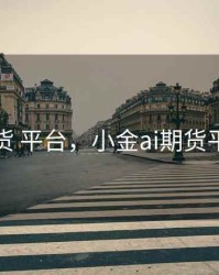 期货 平台，小金ai期货平台