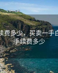 期货手续费多少，买卖一手白银期货手续费多少