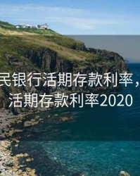 2020人民银行活期存款利率，人民币活期存款利率2020