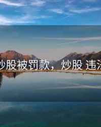 炒股被罚款，炒股 违法