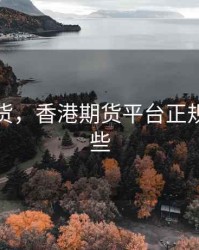 香港期货，香港期货平台正规的有哪些