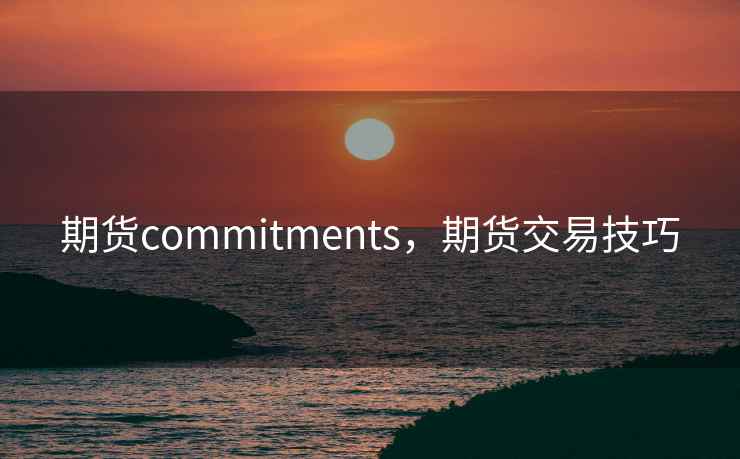 期货commitments，期货交易技巧